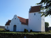 Højby kirke. Foto 18/9 2020