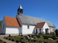 Rødding kirke. Foto 3/5 2022.