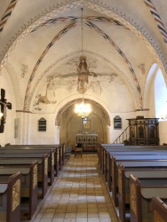 Skibet indvendigt, set mod �st