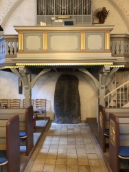 Skibet indvendigt, set mod vest