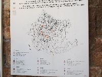 Planche der viser skaderne under den seneste krig