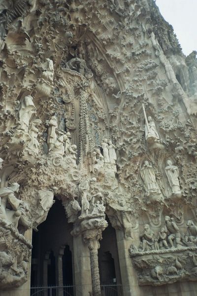Detalje fra La Sagrada Familia