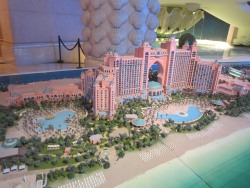 Model af Hotel Atlantis
