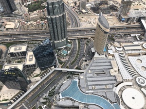 Udsigt fra Burj Khalifa
