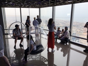 Udsigt fra Burj Khalifa