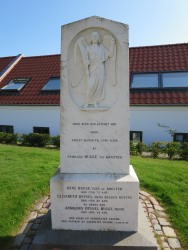 Monument for fam. Bugge til Bøgsted