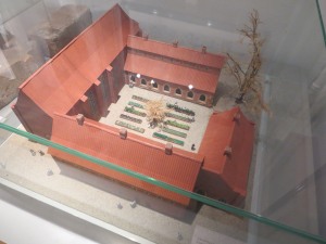 Model af klostret r 1325