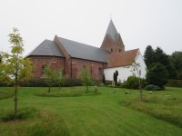 Barrit kirke. Foto 19/9 2020.