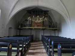 Kirkerummet set mod vest