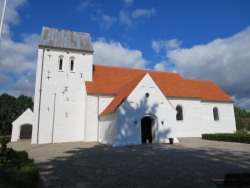 Hornstrup kirke. Foto 14/9 2021