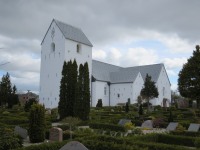 Smidstrup kirke. Foto 29/4 2022.