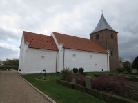 Stenserup kirke. Foto 29/4 2022.