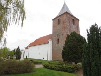 Stenserup kirke. Foto 29/4 2022.