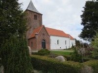Stenserup kirke. Foto 29/4 2022.